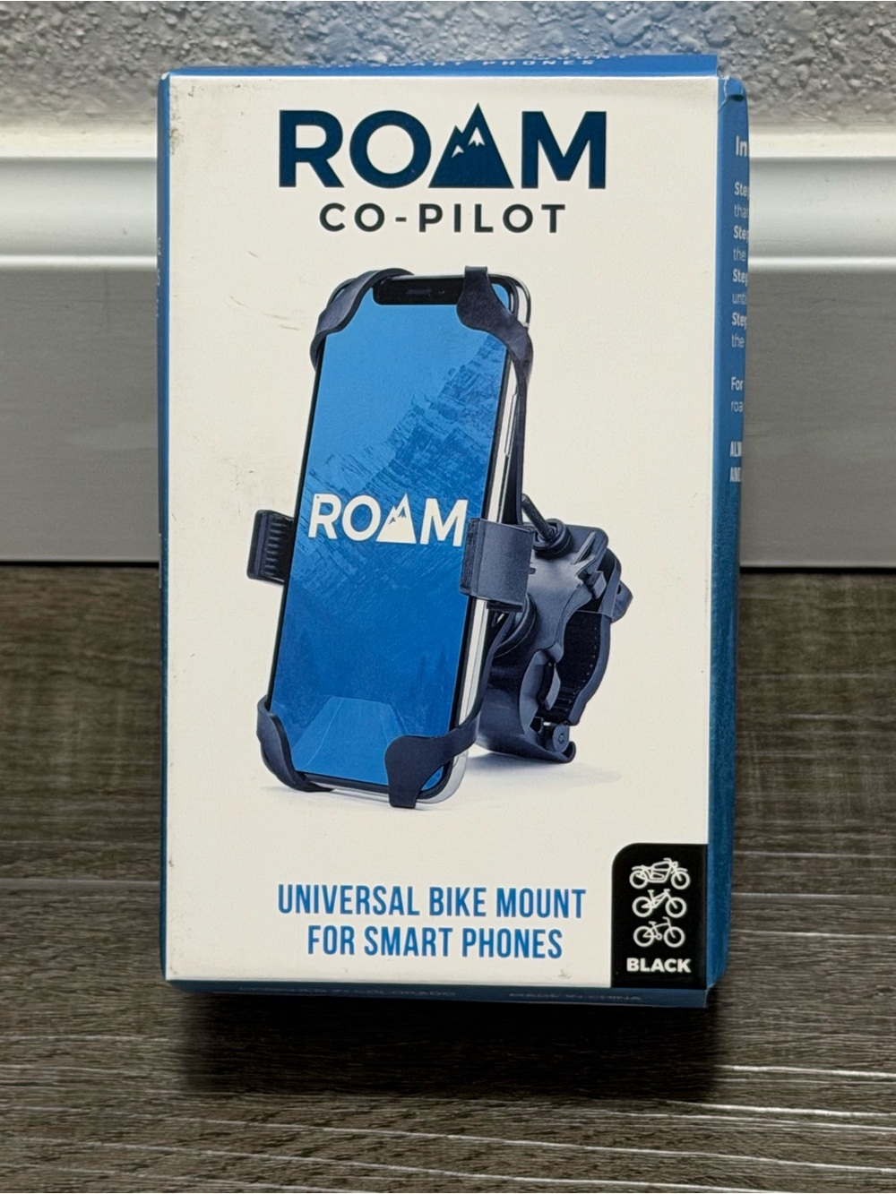 Roam Universal Bike Phone Mount for Motorcycle - Bike Handlebars, Adjustable,...